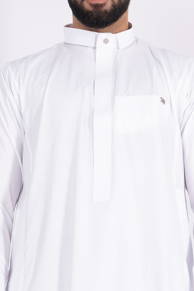 Collared Jubbah White 012 - jubbascom