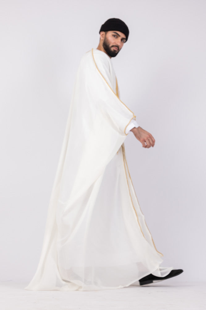 Cream Arab Bisht