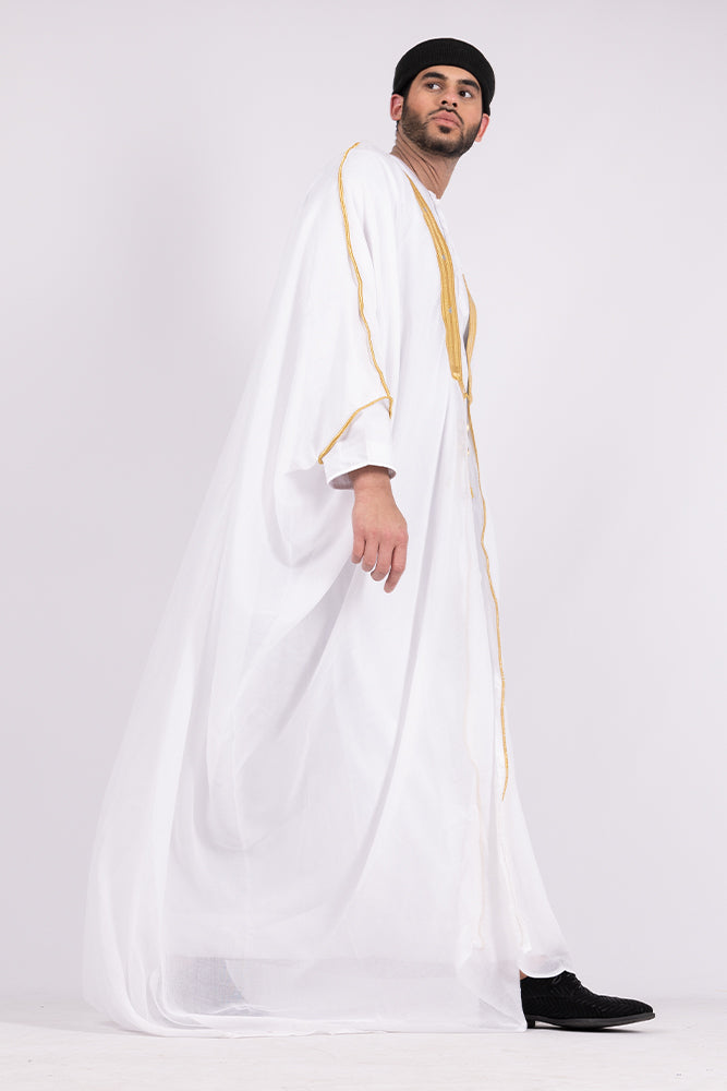 White Arab Bisht