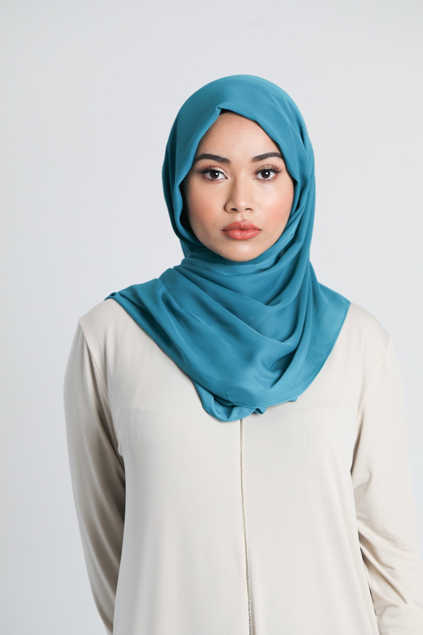 Chiffon Scarf | Cerulean - jubbas.com