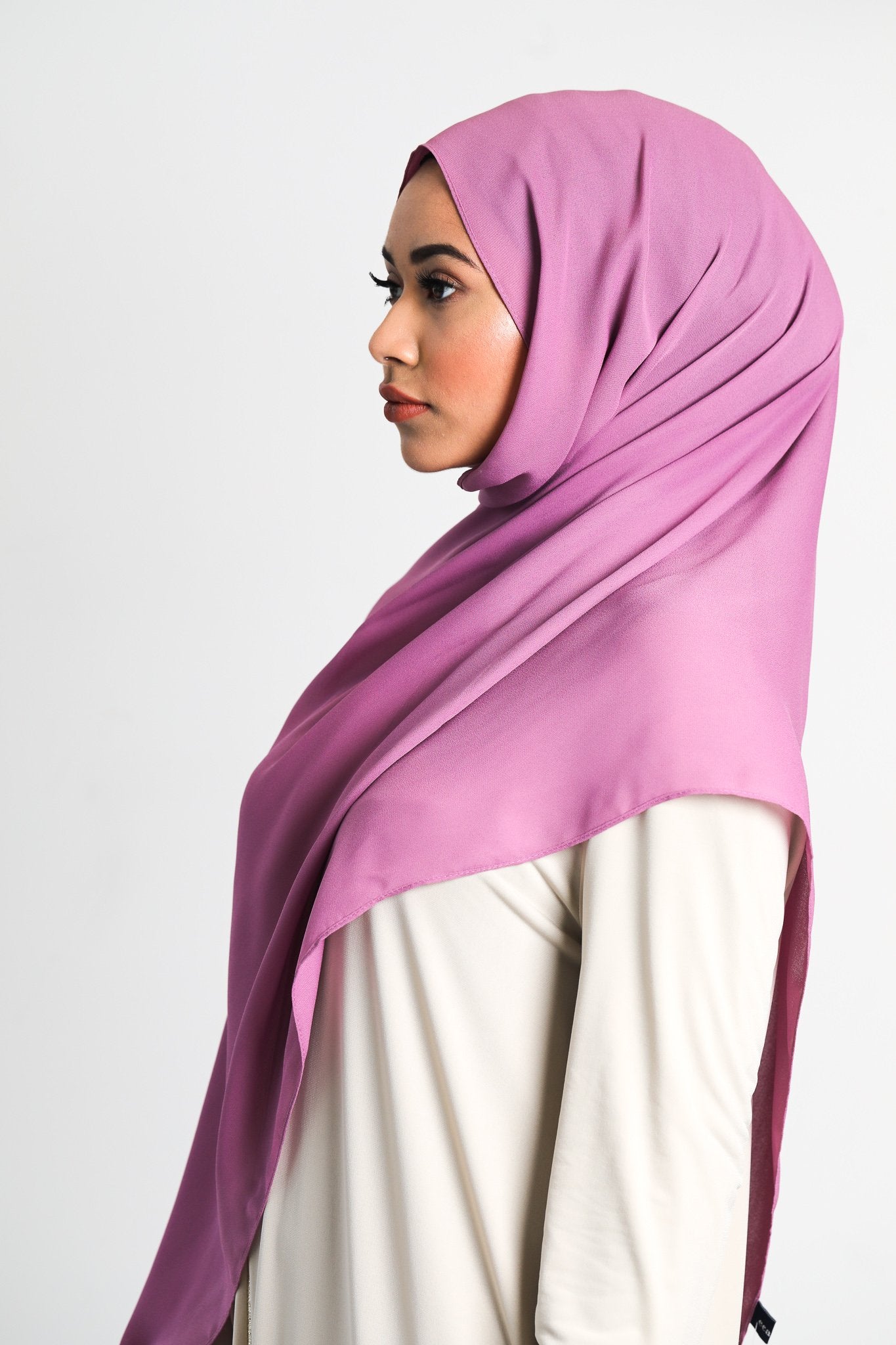 Chiffon Scarf | Purple - jubbas.com