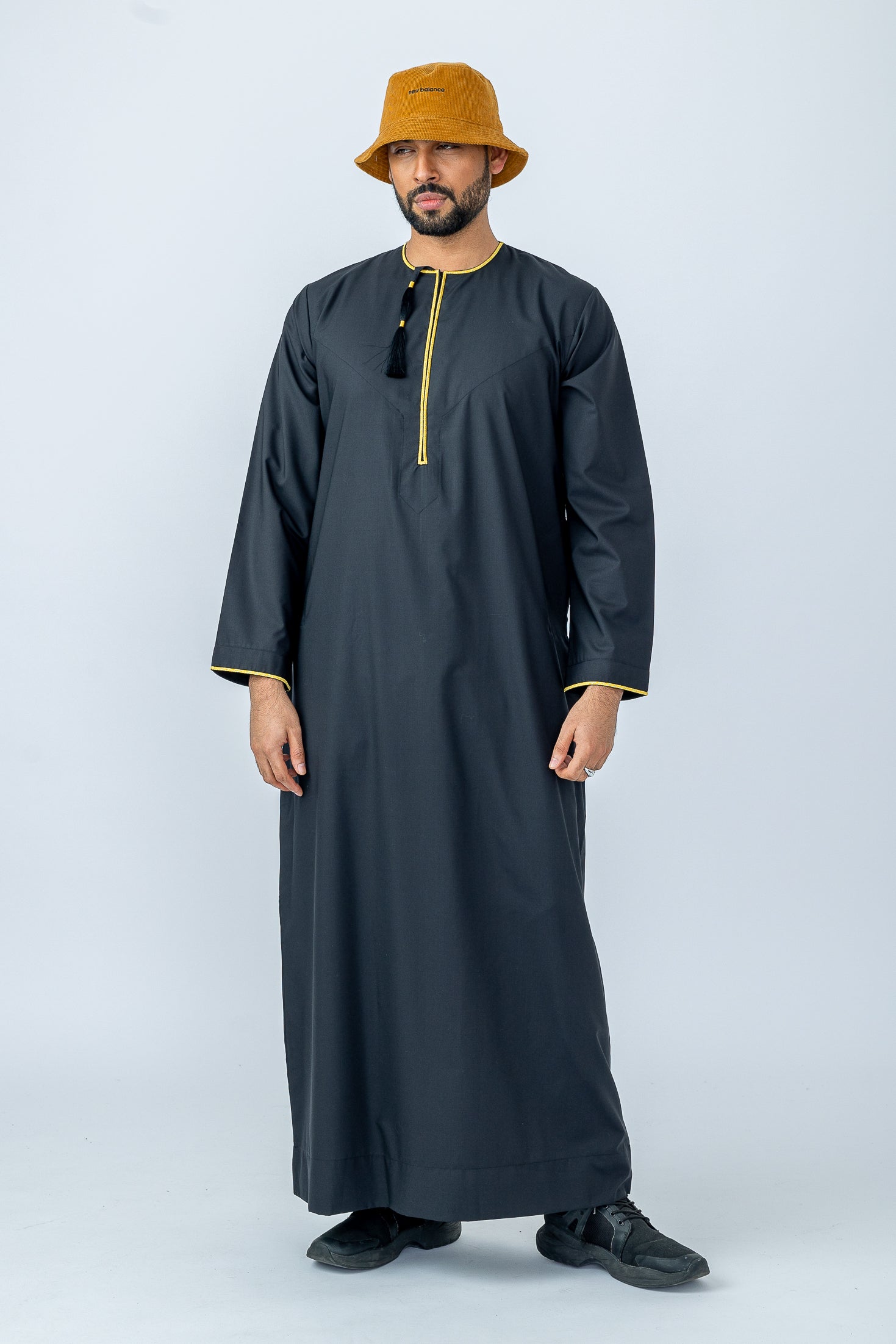 Black|Gold Habeel Thobe