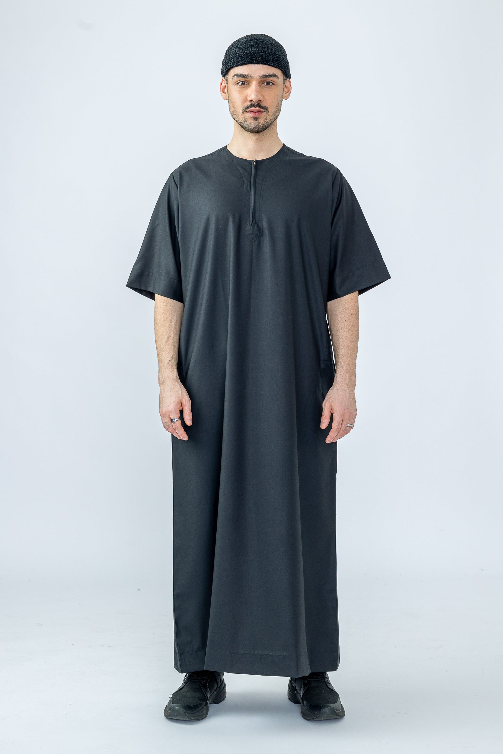 Black Half Sleeve Jubba