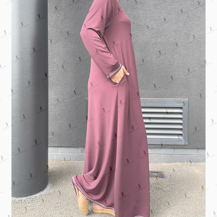 Plain Ladies Abaya - jubbascom