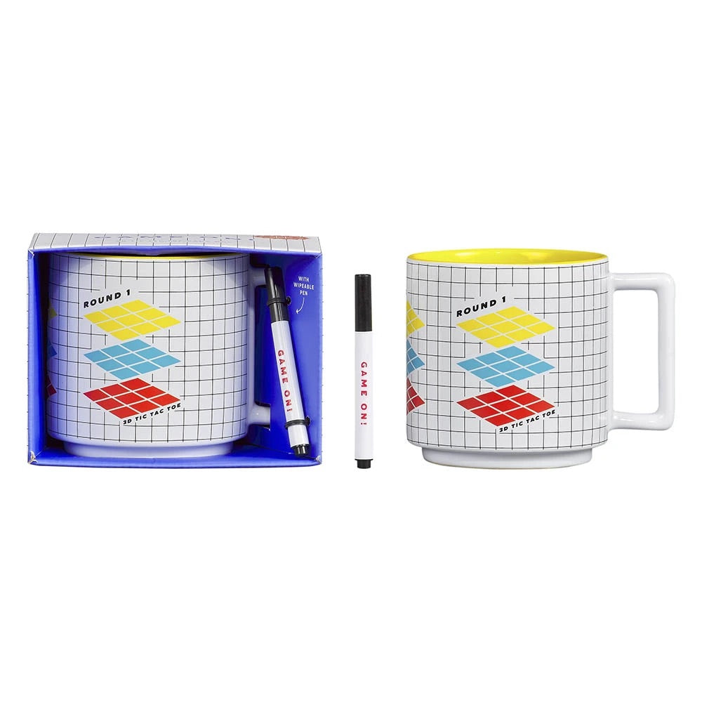 Tic Tac Toe Game Mug & Pen