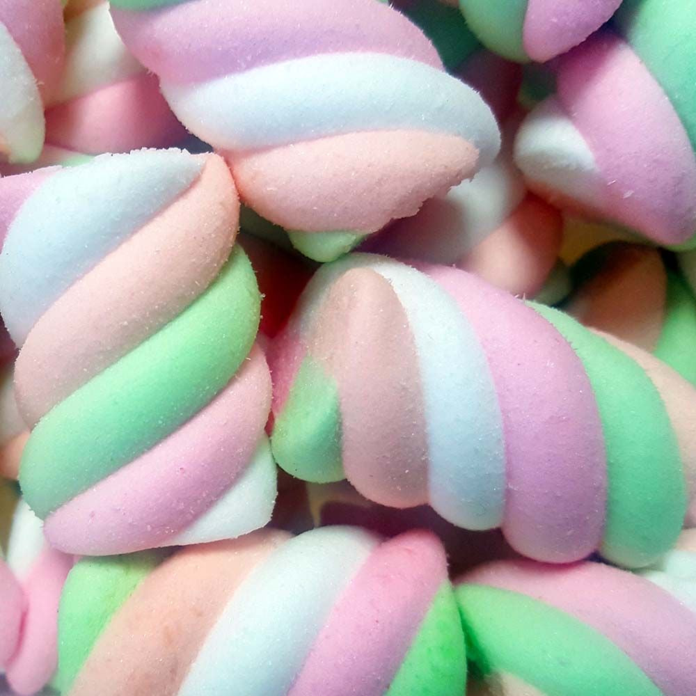 Marshmallows Twisted Mallow Shape - jubbas.com