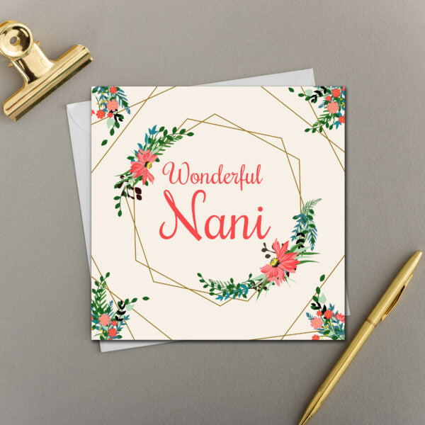 Wonderful Nani Card