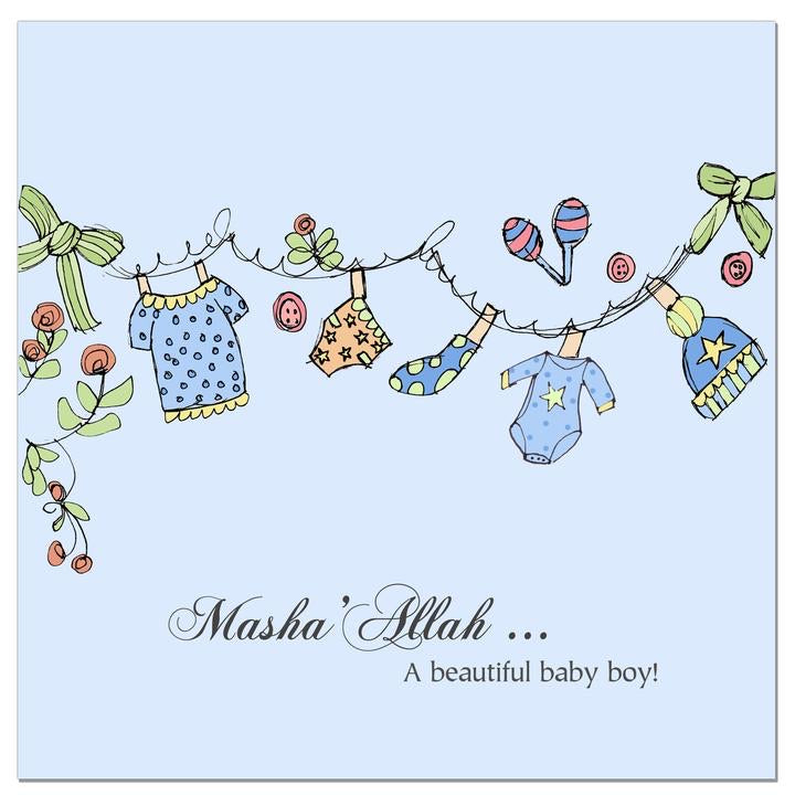 Baby Boy Card - jubbas.com