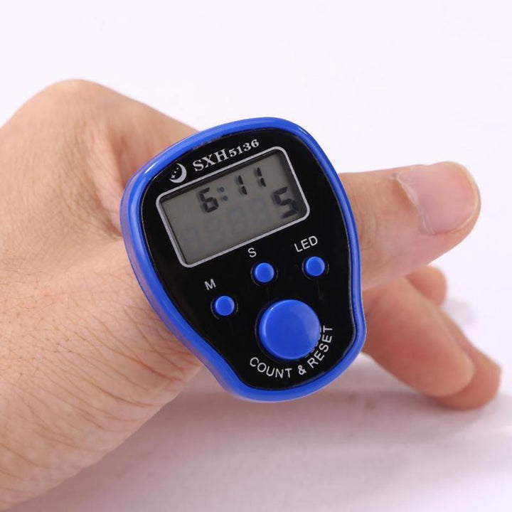 Led Finger counter with time display - jubbas.com