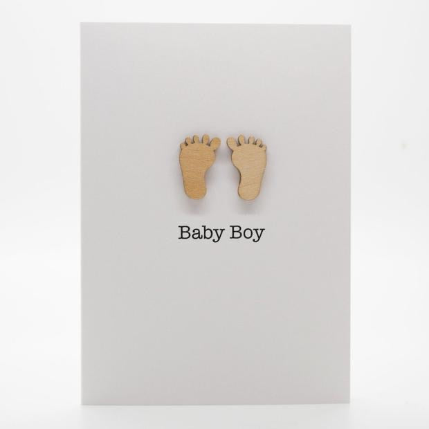 Baby Boy Greeting Card - jubbas.com