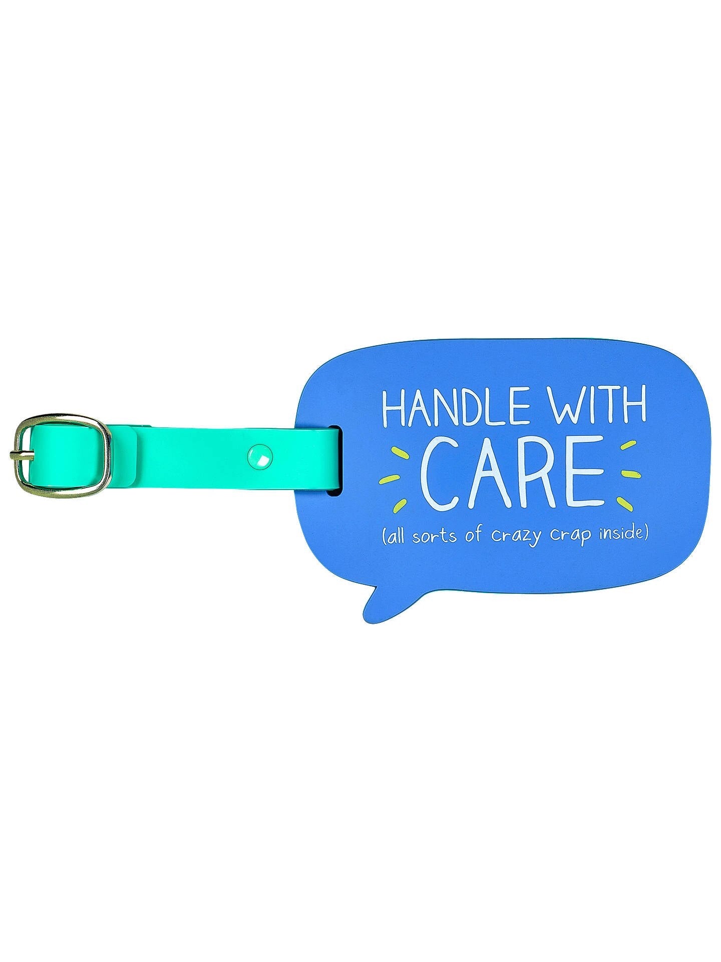 Happy Jackson 'With Care' Luggage Tag - jubbas.com