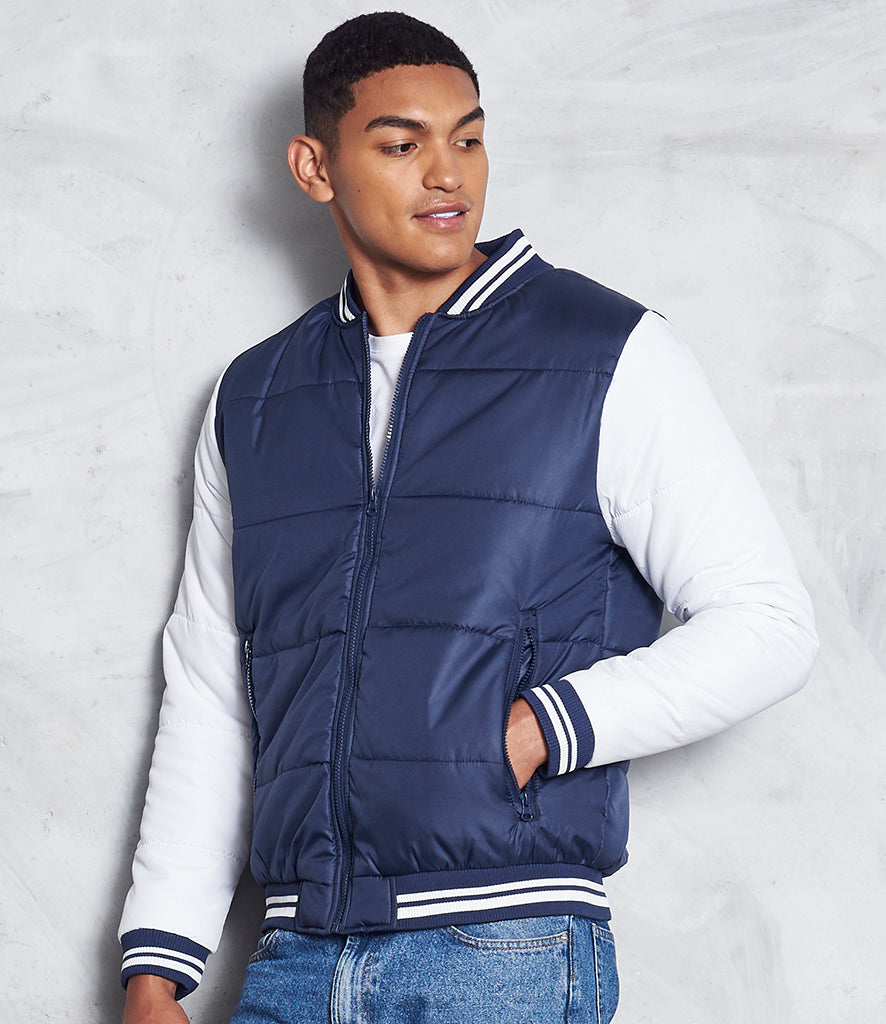 Varsity Puffer Jacket