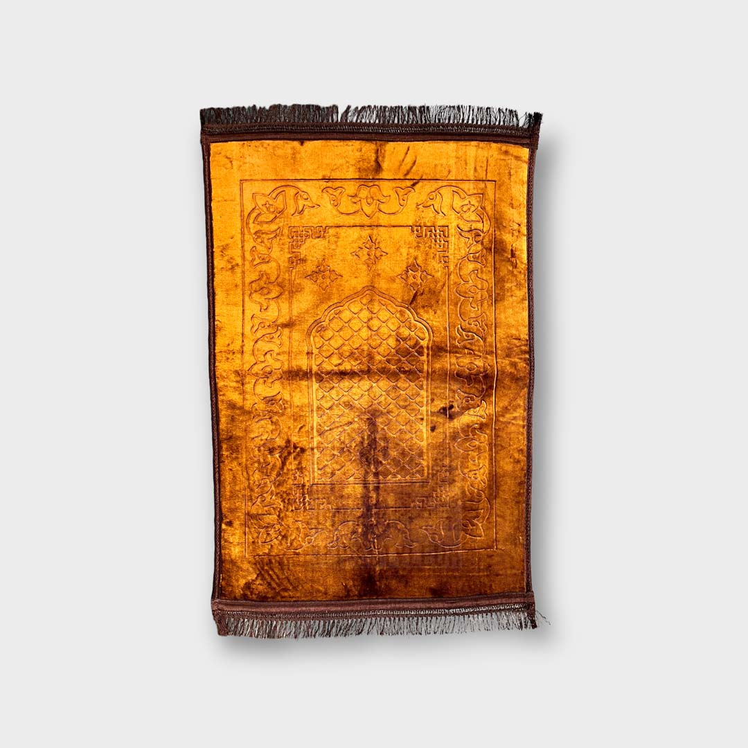 Foam Burnt Orange Prayer Mat