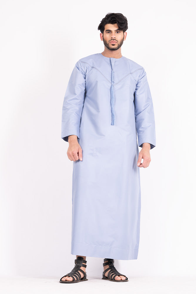 Muslim Men Arab Kaftan Islamic Clothing Long Sleeve Jubba Thobe Saudi  Arabia Robe Oman Islam Muslim Dress Men - Jubba Thobe - AliExpress
