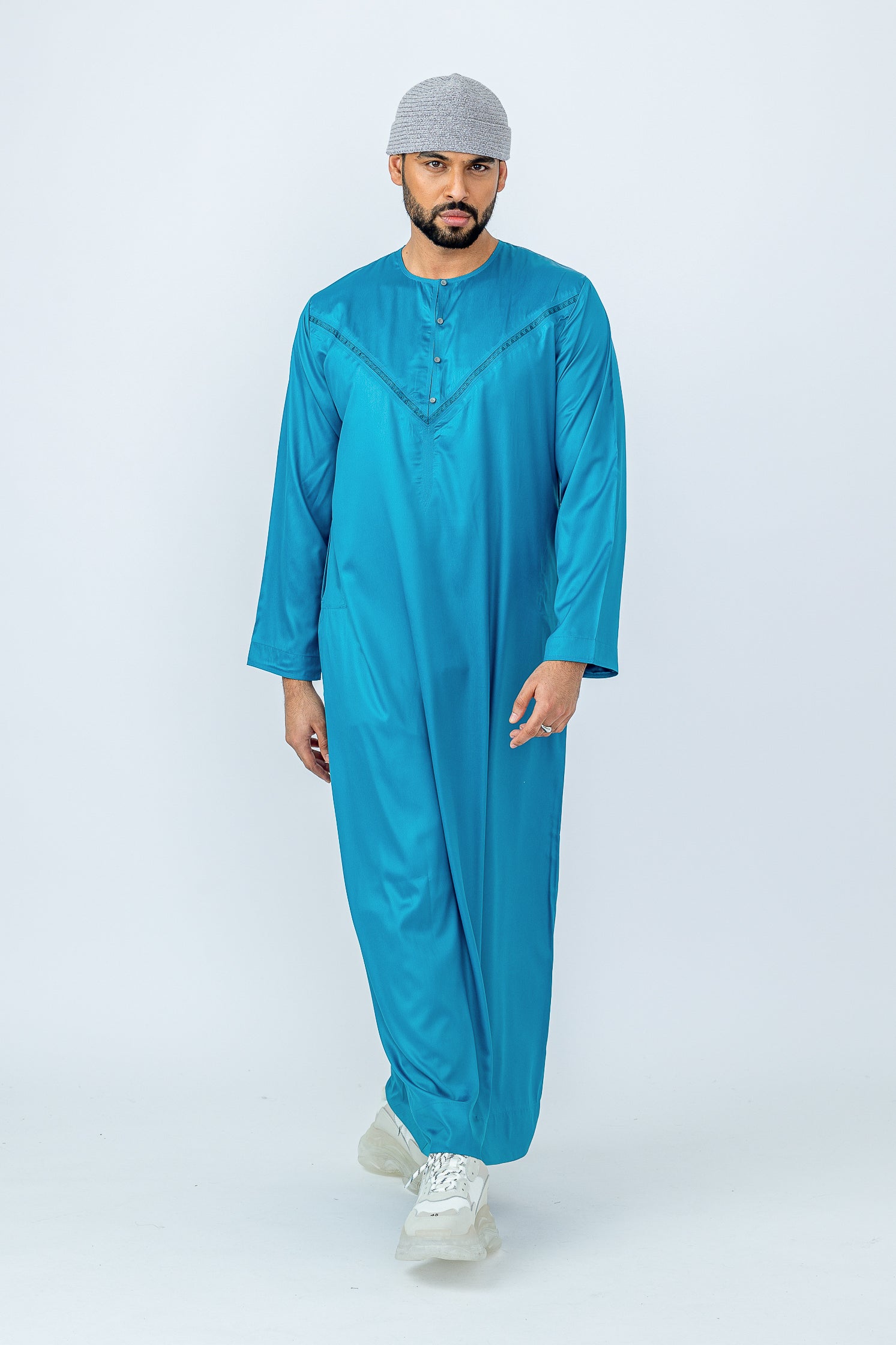 Turquoise Omani Thobe